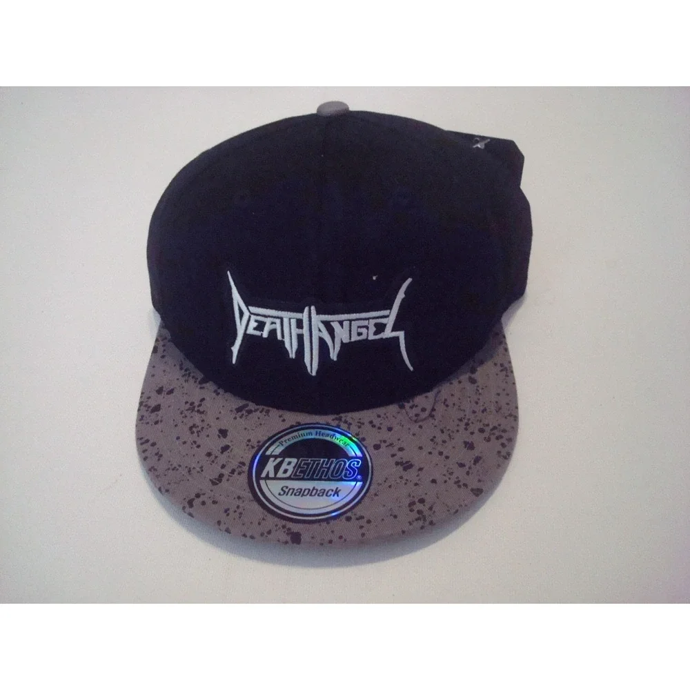 DEATH ANGEL METAL   SNAPBACK BEACH 00S Y2K  HAT CAP VINTAGE DEADSTOCK S2